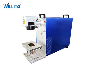 중국 플라스틱 유리제 레이저 조각 인쇄 기계 높은 신뢰성 1064nm 파장 협력 업체